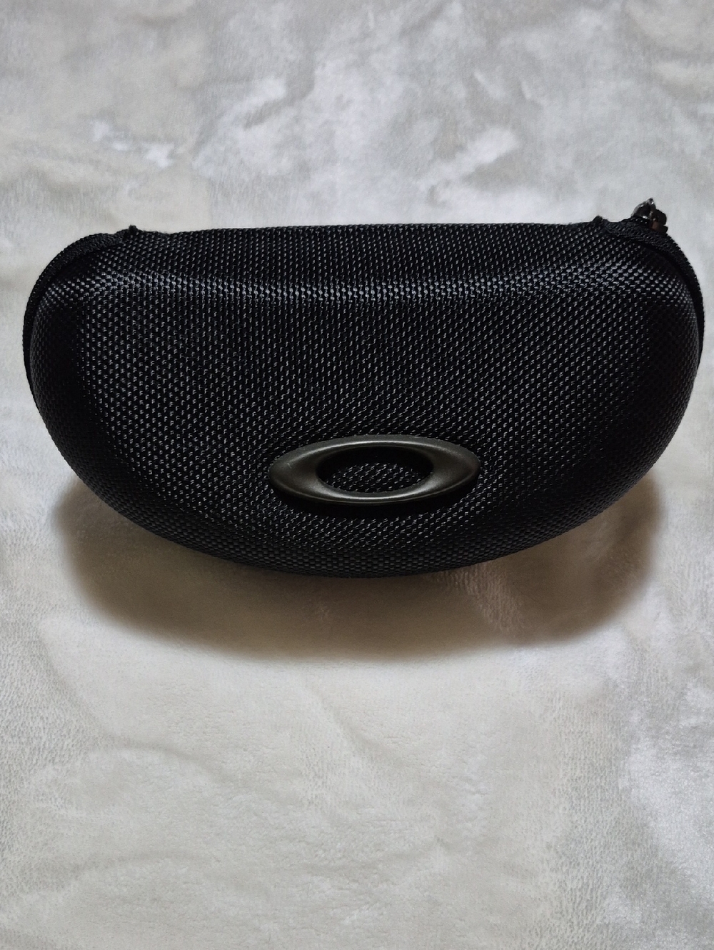 Oakley Black Zippered Glasses Case with Molded Foam Interior